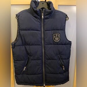 Aeropostale black puffer vest Size Small